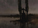 Night Marsh Painting - Józef Rapacki — artwork view