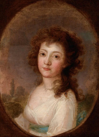 Portrait of an Unknown Woman - Józef Rejchan — artwork view