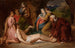 the Entombment of Christ sketch for a painting - Józef Simmler — artwork view