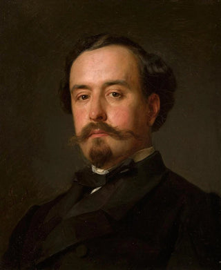 Jzef Simmler - Portrait of Juliusz Kossak.webp