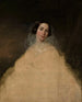Sketch of a lady's portrait - Józef Simmler — artwork view