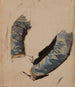 Study of the sleeves of the kings' clothes for the painting The Death of Barbara Radziwiłł - Józef Simmler — artwork view
