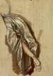 Study of Quinn Barbara's arm for the painting The Death of Barbara Radziwiłł - Józef Simmler — artwork view