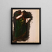 Study of the clothing of Władysław Jagiełło for the painting The Oath of Queen Jadwiga - Józef Simmler — framed artwork on a wall