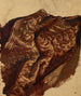 Study of a Brocade Tapestry - Józef Simmler — artwork view
