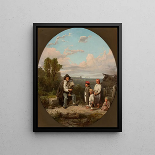 Jzef Szermentowski - Bagpipe player.webp