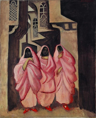 Jzeps Grosvalds - Three Women on the Street of Baghdad.webp
