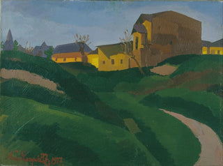 on the slopes of Gellért Hill - József Nemes Lampérth — artwork view