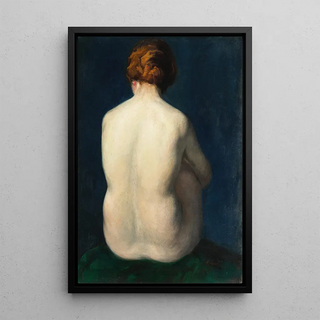 Female Nude Painting from behind - József Rippl-Rónai — artwork view