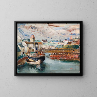 Motif de Tartu - Kaarel Liimand — framed artwork on a wall