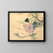 Untitled Painting - Kajita Hanko — framed artwork on a wall