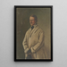 Portrait of Baron Philipp von Fahnenberg - Kamill Maria von Schlechta — framed artwork on a wall
