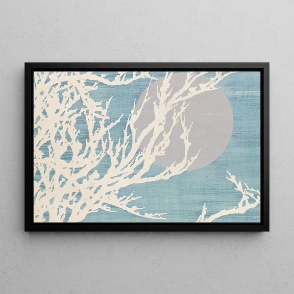 Mille Herbes Pl03 - Kamisaka Sekka — framed artwork on a wall