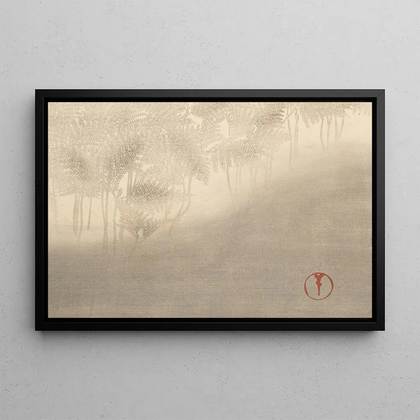 Mille herbes Pl26 - Kamisaka Sekka — framed artwork on a wall