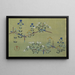 Mille Herbes Pl29 - Kamisaka Sekka — framed artwork on a wall