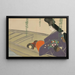 Asazuma dans son bateau Asazumabune - Kamisaka Sekka — framed artwork on a wall