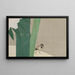 Bamboo in Snow Secchuchiku - Kamisaka Sekka — framed artwork on a wall