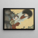 Boy Chrysanthemum Kikuji doji - Kamisaka Sekka — framed artwork on a wall