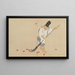 Guard of the Court Eishi - Kamisaka Sekka — framed artwork on a wall