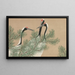 Cranes (Tsuru) - Kamisaka Sekka — framed artwork on a wall