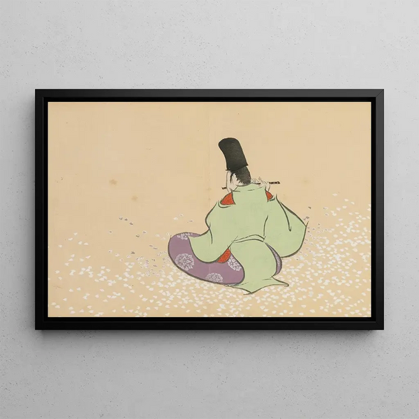 Fin du printemps, Boshun - Kamisaka Sekka — framed artwork on a wall