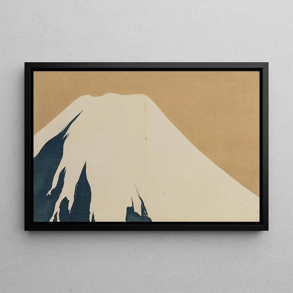 Mount Fuji - Kamisaka Sekka — framed artwork on a wall