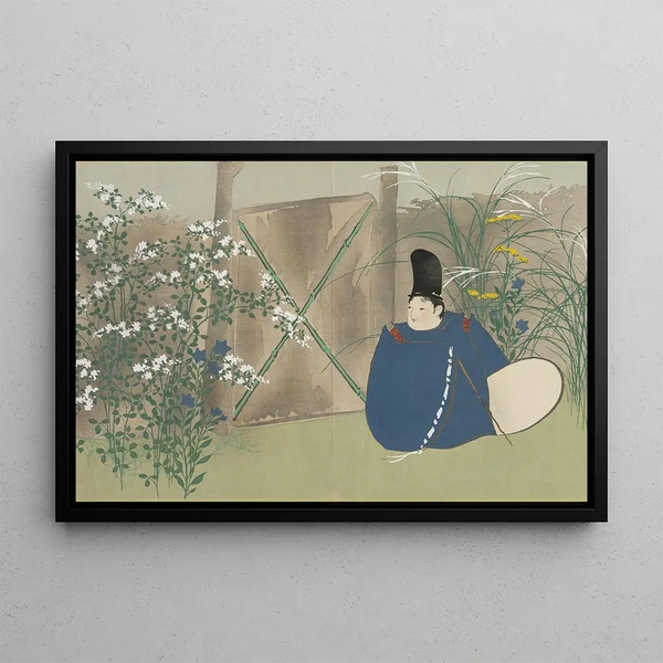Nakaguni Nakaguni - Kamisaka Sekka — framed artwork on a wall