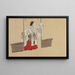 Nonomiya Nonomiya - Kamisaka Sekka — framed artwork on a wall