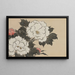 Peonies Fukamigusa - Kamisaka Sekka — framed artwork on a wall