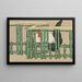 Coq Chabo - Kamisaka Sekka — framed artwork on a wall