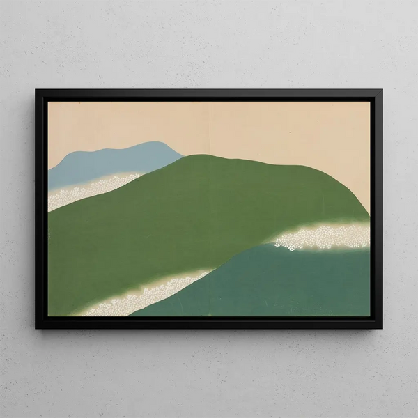 Yoshino Yoshino - Kamisaka Sekka — framed artwork on a wall