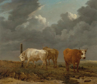 a landscape with livestock - Karel Dujardin — artwork view