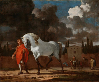 L'École de cavalerie - Karel Dujardin — artwork view