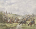 Dragons français et hussards autrichiens - Karel Frederik Bombled — artwork view