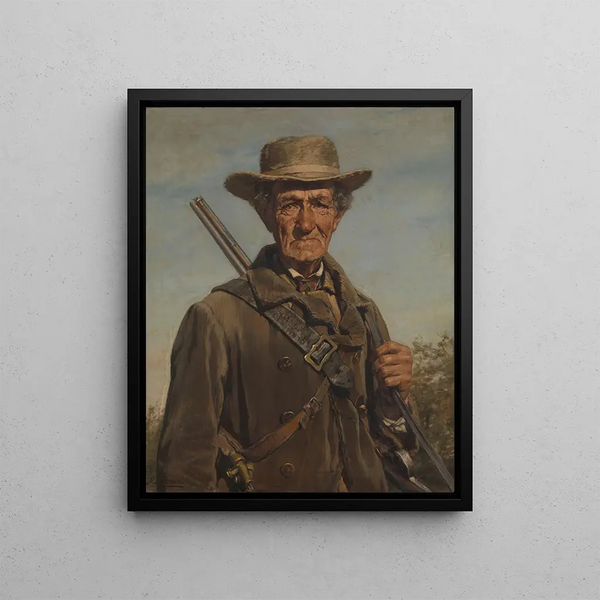 The Forester - Karel Ooms — framed artwork on a wall