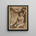 The Good Thief - Karel van Mander — framed artwork on a wall