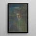 Henri van Booven en jeune prêtre Van Boovens Priesterbeeld - Karel de Nere tot Babberich — framed artwork on a wall