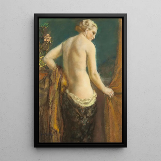 Toilet - Karel Pilař — framed artwork on a wall