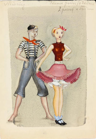 Niaring kostmikavand for a boy and a girl 2 - Karin Luts — artwork view
