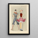 Niaring kostmikavand for a boy and a girl 2 - Karin Luts — framed artwork on a wall