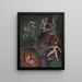 Kill the Children of Sta - Karin Luts — framed artwork on a wall