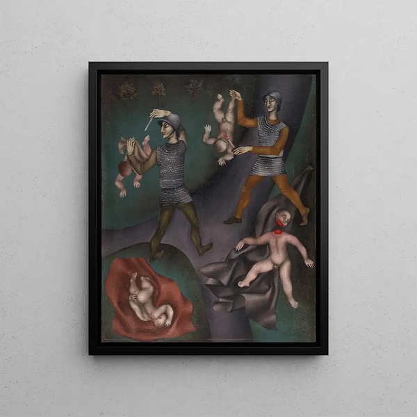 Kill the Children of Sta - Karin Luts — framed artwork on a wall