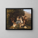 Homer Singing - Karl Becker — framed artwork on a wall