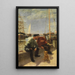 Two Fishermen on the Quay - Karl Behm — artwork view