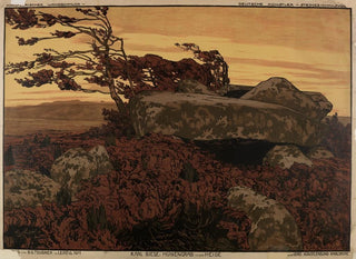 Tombeau mégalithique dans la lande - Karl Biese — artwork view