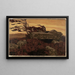 Tombeau mégalithique dans la lande - Karl Biese — framed artwork on a wall