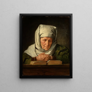 Karl Brnner - Betende alte Frau.webp