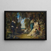 Cup and the Two Eleanor - Karl Brunner — framed artwork on a wall
