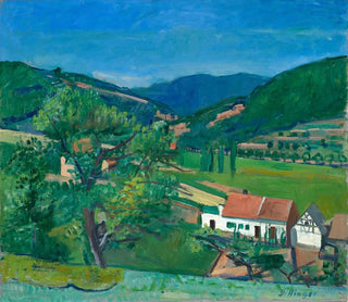 View of the Isenach Valley - Karl Dillinger — artwork view
