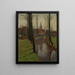 Beginning of Sunny Spring - Karl Dussault — framed artwork on a wall
